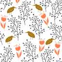 2 x Jeweluck Floral Wallpaper Peel and Stick Wallpaper Floral Contact Paper 17.7inch196.8inch Flower Bird Removable Wallpaper Peel and Stick Vintage Floral Wall Paper for Cabinets Decorative Vinyl