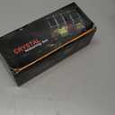 XJMWXHFC Clear Seasoning Box, 4 Pieces Seasoning Rack Spice Pots, Storage Container Condiment Jars Acrylic Seasoning Box with Covers and Spoons for Spice, Sugar, Salt, Sugar, Cardamon, Cinnamon