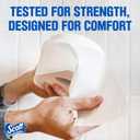 2 x Scott ComfortPlus Toilet Paper, 12 Double Rolls, 231 Sheets per Roll, Septic-Safe, 1-Ply Toilet Tissue