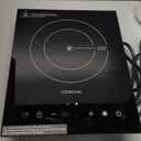 Dual Coils Design of Single Burner Electric Cooktop, 1800W Infrared Ceramic Hot Plate for Cooking, Portable Countertop or Built-in Radiant Stove Top Cooker, Compatible with All Cookware