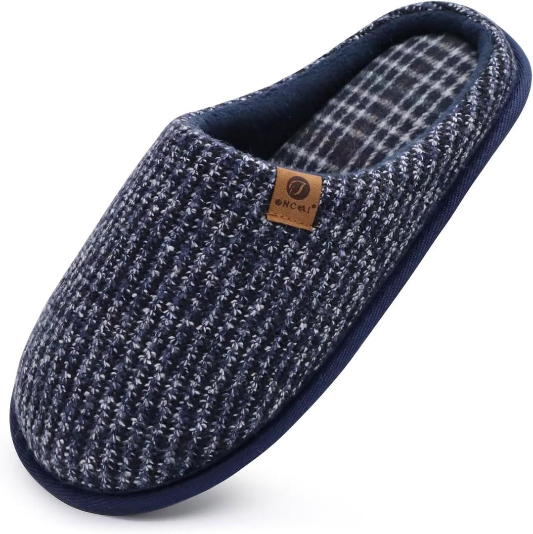 NC AI Men's Slippers, Blue, 14
