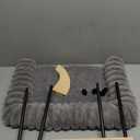 valigogo Cloud-Soft Cat Window Sill Perch with Zipper Designed Cushioned Bed, Supportive Cat Window Seat with Premium Solid Wood & Sturdy Metal Frame, Pet Hammock Bed for Large Cats (Medium, Gray)