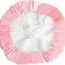 500 Pack Pink Hang Tags with White Cotton Strings Attached –1.88inch x 1.18inch – Bulk Clothing Tags for Retail, Crafting, Events, and Product Branding