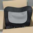 Small Pet Carrier for Cats, Rabbits, Guinea Pigs  Airline Approved Soft-Sided Travel Bag, Lightweight Dog Carrier, Ventilated & Foldable (Up to 10 lbs, Black)