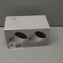 Google Nest Cam Outdoor (Wired, 2nd Gen) - 2 Pack - Security Camera with 2K Video and Gemini, Night Vision, 2-Way Audio - Works with Google Home - 2025 Model - Snow