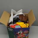 6FT Christmas Inflatables Decoration Outdoor Black Santa Claus Hip-pop Rapper Christmas Blow Up Yard Decoration Blowups Build-in LED Light for Holiday Party Xmas New Year