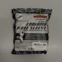 COOLOMG Basketball Knee Pads Compression Leg Sleeves for Volleyball Football Weightlifting Black, Small