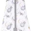 Burt's Bees Baby unisex-baby Beekeeper Wearable Blanket, 100% Organic Cotton, Swaddle Bag, Size 6-12M