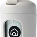 DIGGS Dog Poop Bag Dispenser for Leash - Premium Dog Waste Bag Holder with Easy One-Hand Dispensing (Ash)