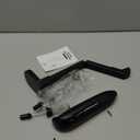 Dynooper Electric Milk Frother Handheld: Rechargeable 3 in 1 - LED Digital Display with 3 Speeds Portable Stainless Steel Drink Foam Mixer for Milk Coffee, Lattes, Cappuccino, Matcha - Matte black