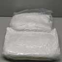 Throw Couch Pillows Inserts, Set of 2 Down Feather Pillows Inserts Bed and Cotton Cover, 18x18 Inches (White)