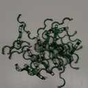 100 Pcs Plant Support Clips,Plastic Clips for Securing Plants,Tomato Vine Clips,Plant Fixing Clips,Garden Clips for Climbing Plants,Grape and Vine Vegetables (100, Green)