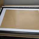 26x28 Frame Black Picture Frame - Complete Modern Photo Frame Includes UV Acrylic Shatter Guard Front, Acid Free Foam Backing Board, Hanging Hardware Wood Wall Frames for Family Photos - no Mat, Count Of 3