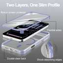 Magnetic for iPhone 17 Pro Max Case, Built-in Screen Protector