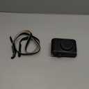 Protective Camera Case Compatible with Ricoh GR III GR IV, Custom Fit PU Leather Bag with Adjustable Shoulder Strap, Compact Carrying Storage, Ideal for Photographers (Black)