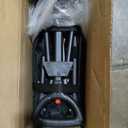 Collapsible Wagon Cart with Wheels Foldable - Folding Utility Heavy Duty Wagons Carts for Grocery Sports Garden Shopping Camping Wheelbarrows (Black, 120L)