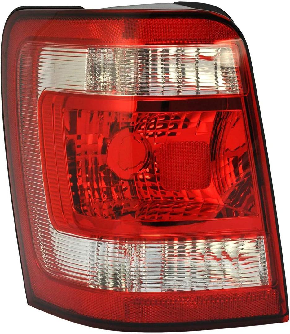 Dependable Direct Driver Side (LH) Tail Light Lamp Compatible with 2008-2012 Ford Escape FO2800210 8L8Z13405A