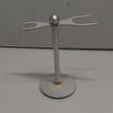 Luxury Razor and Brush Stand, The Admiral by VIKINGS BLADE, Ancient Viking Look with Heavy Distressed Stainless Steel & Brass, Extra Wide Openings, Fits Most Razors and Brushes