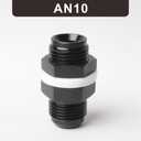 Male 12AN/10AN/8AN/6AN Bulkhead Fuel Cell Fitting Adapter Aluminum Straight (AN10)