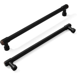 khtumeware 6 Pack Oil Rubbed Bronze Cabinet Pulls 8 Inch(203mm) Hole Centers Kitchen Cabinet Handles Cabinet Hardware Kitchen Handles for Cabinets Cupboard Handles Drawer Pulls