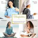 2 x RADIANT HARMONY 144 Daily Affirmation Cards - Women's Inspirational & Mindfulness Cards with Elegant Design