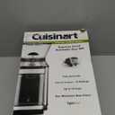 Cuisinart Coffee Grinder, Electric One-Touch Automatic Burr Coffee Grinder with 18-Position Grind Selector, Cup Size Selector for 4  18 Cups, DBM-8P1, Black Stainless