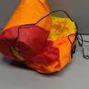 4 FT Pull Banner Turkey Thanksgiving Inflatable Decoration with LED Lights for Holiday Celebration Decorations on Yard, Lawn and Patio