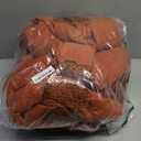 SunStyle Home Quilt Set King Brunt Orange, Lightweight Comforter Bedspread Soft Reversible Coverlet King Size for All Season 3pcs Rust Diamond Quilted Bedding Sets Bed Cover (1 Quilt 2 Pillow Shams)