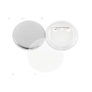 BEAMNOVA 500 Sets of Round Button Parts Supplies 75mm / 2.95 in (Approx. 3 inch) for Button Maker Machine DIY Pin Maker, Every Set Includes Tinplate Top, Plastic Clip Bottom & Plastic Film BEAMNOVA 500 Sets of Round Button Parts Supplies 75mm / 2.95 in (Approx. 3 inch) for Button Maker Machine DIY Pin Maker, Every Set Includes Tinplate Top, Plastic Clip Bottom & Plastic Film