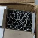 Hog Ring Kit HeavyDuty ManganeseSteel Tool for Fencing, Animal Cages, Upholstery & Wire Railing Repair-6000Rings