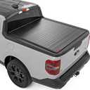 Rough Country Hard Roll-Up Tonneau Cover for Ford Maverick 4WD (2022-2026) - Aluminum Truck Bed Cover, Fits 4'6 Bed