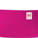 Collapsible Felt MAGENTAPINK Storage Bin Small 7.1"x5.1"x5.1"  Foldable Basket with Handles for Closet, Storage, Laundry Room Organization, Decorative Storage Baskets for Shelves, Nursery