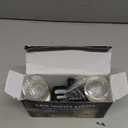 L LOHAS LED Night Light,Dimmable Night Lights Plug into Wall, 2 Pack Acrylic Nightlight with 0-100 LM Adjustable Brightness, 3000K Plug in Night Light with Dusk to Dawn Sensor, for Bathroom Hallway