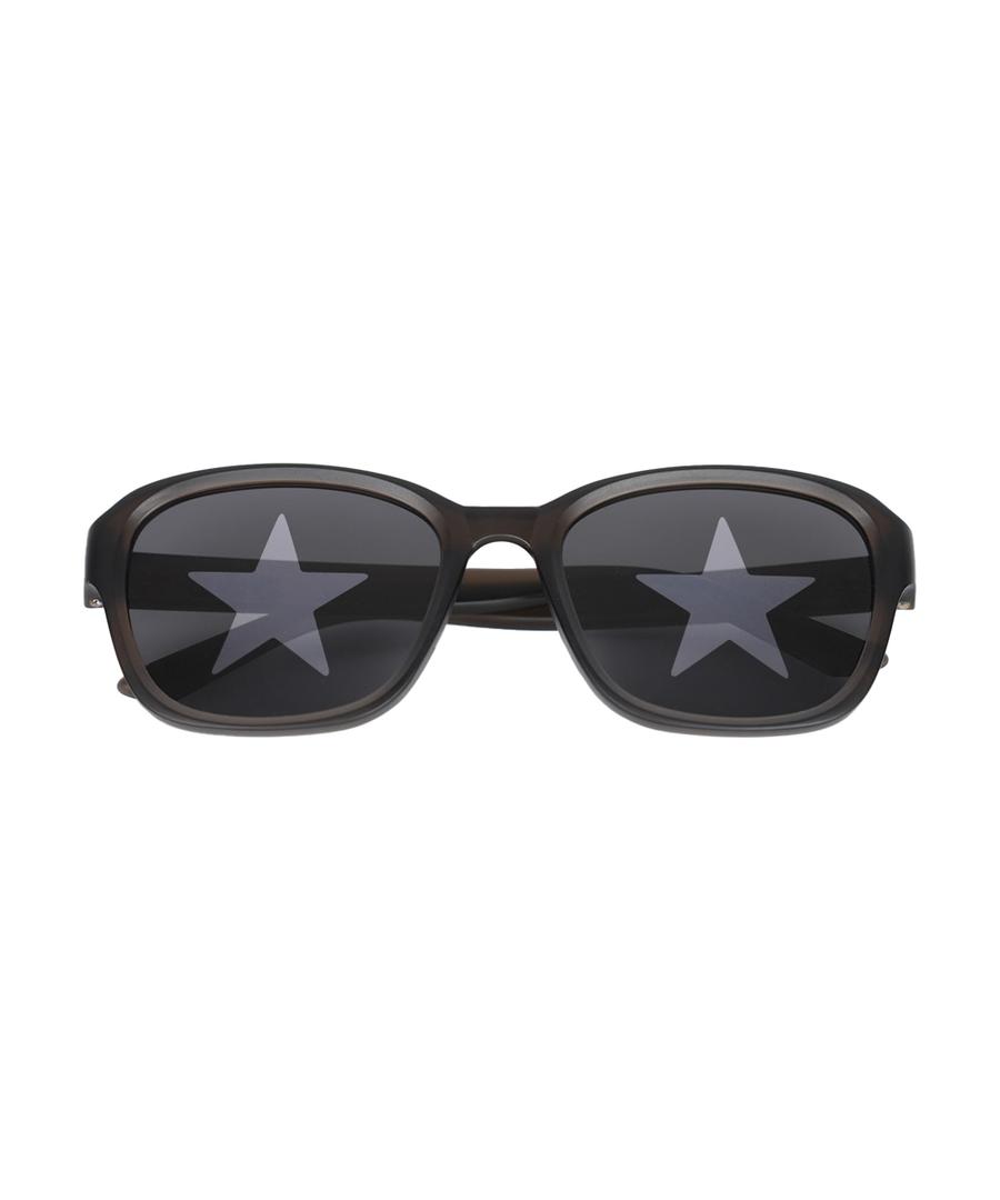 SMILEYWORLD Square Polarized Sunglasses for Women Mens, Small Fashion Sunnies, UV400 Protection, No Slip, No Bounce (Black)
