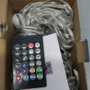 ASTRAEA Smart Curtain Lights 400 LED Curtain Light with APP & Remote,Music Sync,Timer,Indoor Outdoor 6.6Ftx6.6Ft DIY String Fairy Light for Christmas,Halloween,4th of July,Bedroom Wall Backdrop Yard