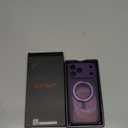 CANSHN 360 Spin Magnetic Stand for iPhone 17 Pro Max Case with Camera Control [Full Camera Protection] [Compatible with Magsafe] Translucent Matte Shockproof Protective Phone Cover 6.9" -Deep Purple