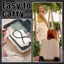 2 x 2 Pack Wig Stand with 2 Pcs Wig Dust Bags, Wig Holder Hat Display with Wig Bag for Women Multiple Wigs - Wig Party Kit for Salon Home Travel Use (White)