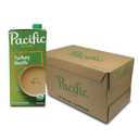 Pacific Foods Organic Turkey Broth, 32 oz Carton (12 Pack), Best Before Oct.04, 2025