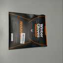 Rivmount Winter Gloves Women Men, Cold Weather Touch Screen Liner Glove, Windproof 3-Layers, for Running, Cycling, Biking, Hiking, Driving (Small, Black)