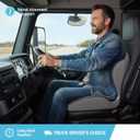 Seat Cushion Memory Foam Seat Cushion for Truck Driver Office Chair Cushion Home Chair Cushion Car Seat Cushion Non Slip Pad Sitting Ergonomic Cushions for Office Workers Car Drivers, Medium