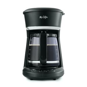 Mr. Coffee Programmable Black 12-Cup Drip Coffee Maker