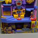 Fisher-Price Imaginext DC Super Friends Preschool Toy Batgirl Hero Hideout Playset with 2 Figures & 5 Accessories for Kids Ages 3+ Years