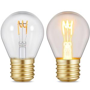 Aurelema 4.4 x 2.7 Inch Large Portable Bulb Lamp USB Rechargeable Table Lamp Cordless LED Decor Night Light Bulb Filament for Mood Lighting Room House Decor, Without Charger Charging Cable