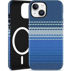 Jusy Compatible with Magsafe Phone Case for iPhone 15 Plus, Minimalist Design iPhone Cover with Wireless ChargingMatte - Blue