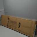 Builders Edge 14.75 in. W x 51 in. H Builders Edge, Standard Two Equal Panels, Raised Panel Shutters, Includes Matching Installation Spikes (Per Pair), 002 - Black