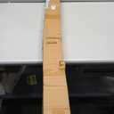 Tension Curtain Rod 51-165In(4.25-13.75Ft), Extra Long Outdoor Curtain Rod No Drilling for Window or Bathroom Patio, Adjustable Spring Shower Rod, Easy to Install Never Rust, Rod Diameter 1.26In-Black