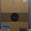 Americanflat 22x28 Poster Frame with Polished Plexiglass - Use as 12x16 Frame with Mat or Display 22x28 Photo Without Mat - Signature Collection - Thin Picture Frames for Wall Display - Black