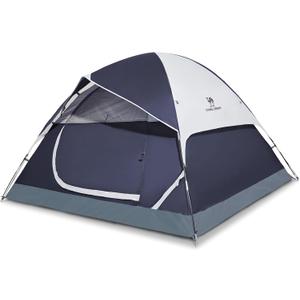 CAMEL CROWN Tents for Camping 2/3/4/5 Person Camping Dome Tent, Waterproof,Spacious, Lightweight Portable Backpacking Tent for Outdoor Camping/Hiking (6 person, Navy blue/grey-1)