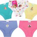 Get Trend Underwear Cotton Briefs for Girls 3 or 5 Pack Soft and Comfortable Panties for Girls Kids Premium Underwear Pack (5-6 Years, Multi Disney Princess 5 Pack)