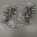 Chunful 2 Pack Birds Lamp Finials Decorative, Birds on a Nest Shade Antique Finial Lamp Toppers Screw Cap Knobs 1/4-27 Thread Decorative Knob Finials Accessories for Home Room